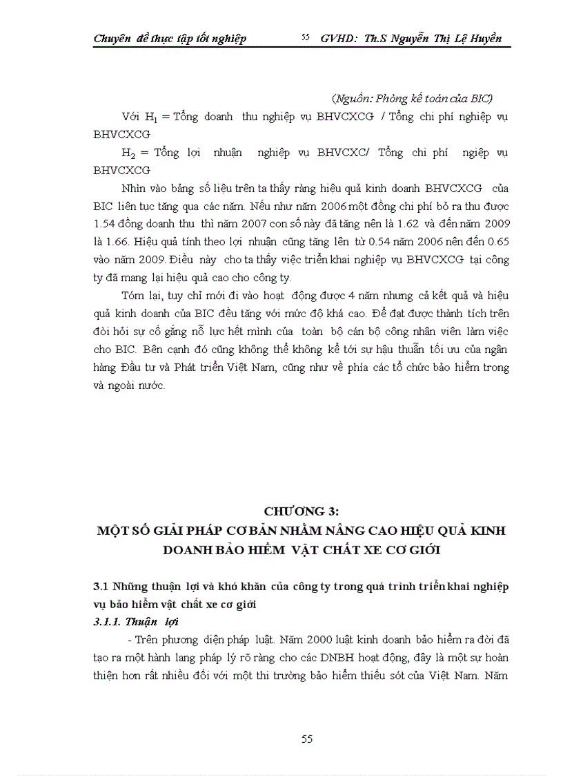 image for page Thực trạng triển khai bảo hiểm vật chất xe tại công ty Bảo hiểm Đầu tư và Phát triển Việt Nam giai đoạn 2006 2009 1
