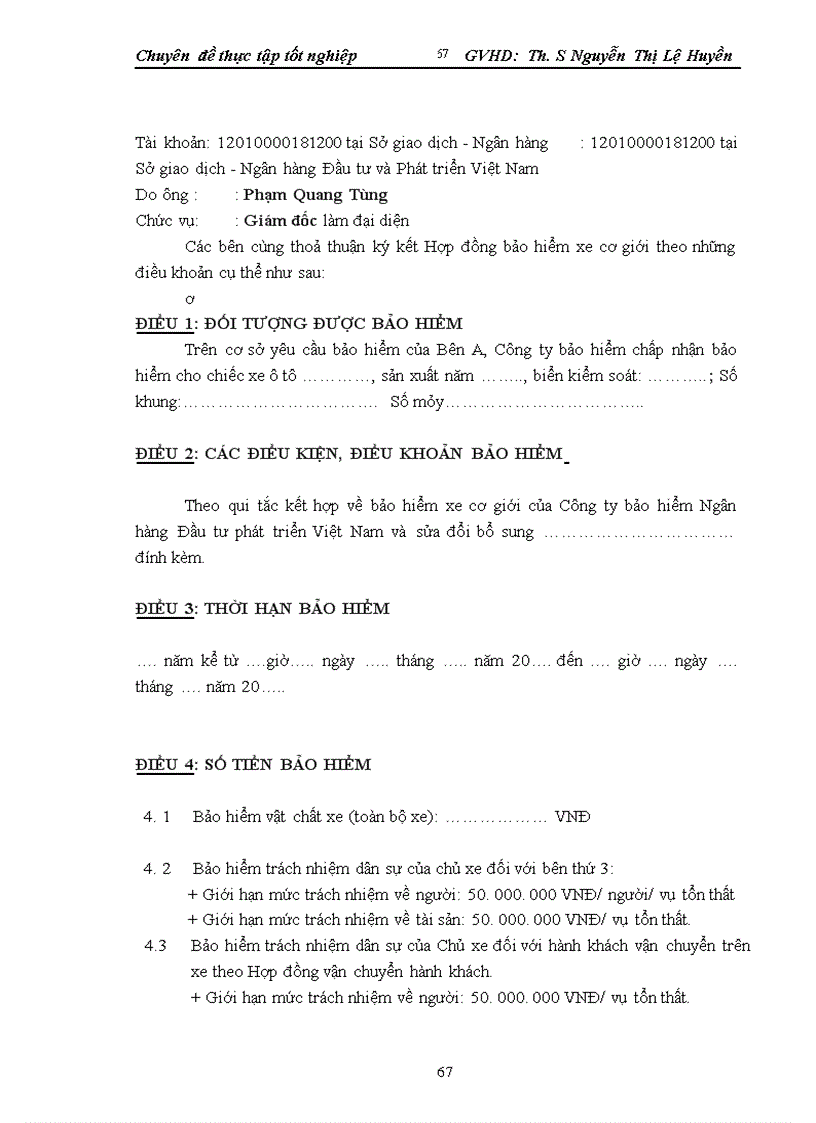 image for page Thực trạng triển khai bảo hiểm vật chất xe tại công ty Bảo hiểm Đầu tư và Phát triển Việt Nam giai đoạn 2006 2009 1