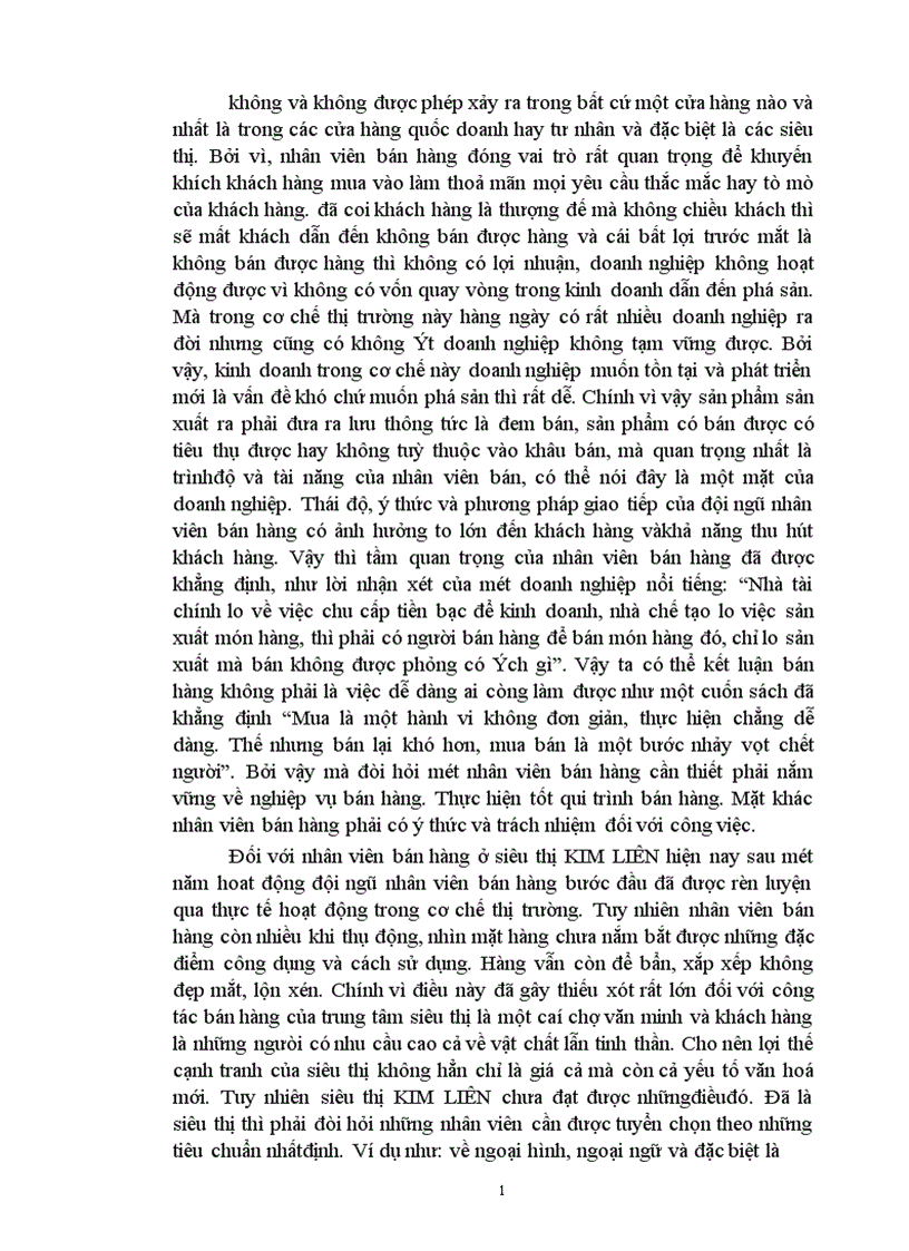 image for page Một vài biện pháp nhằm thúc đẩy hoạt động bán hàng ở siêu thị KIM LIÊN