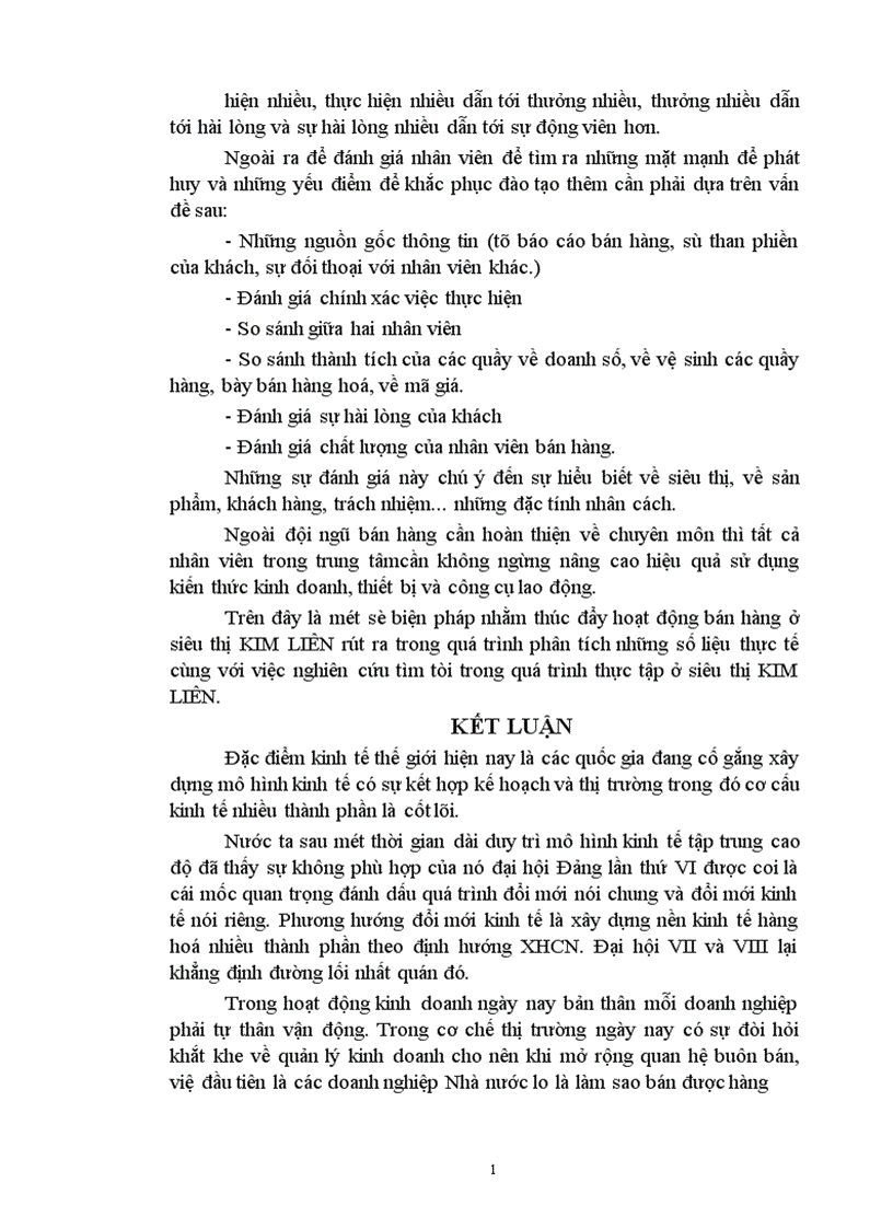 image for page Một vài biện pháp nhằm thúc đẩy hoạt động bán hàng ở siêu thị KIM LIÊN