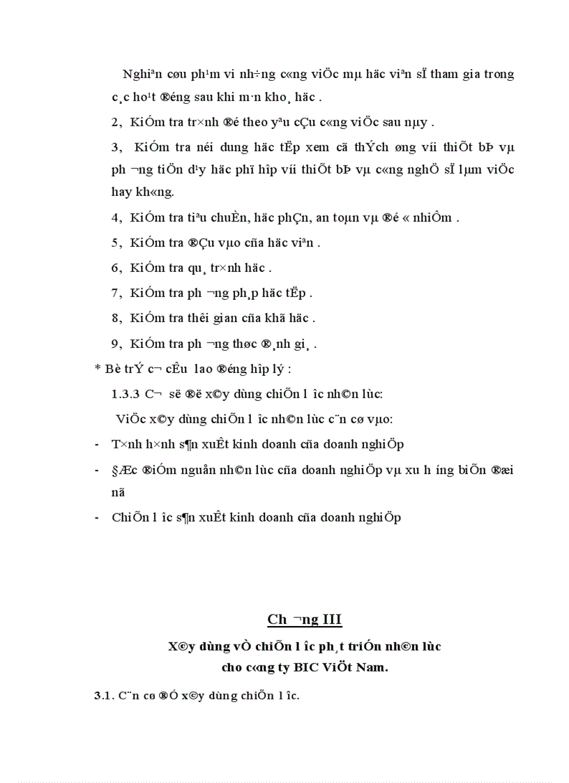 image for page Chiến lược nhân lực ở công ty vận tải BIC Việt Nam 1