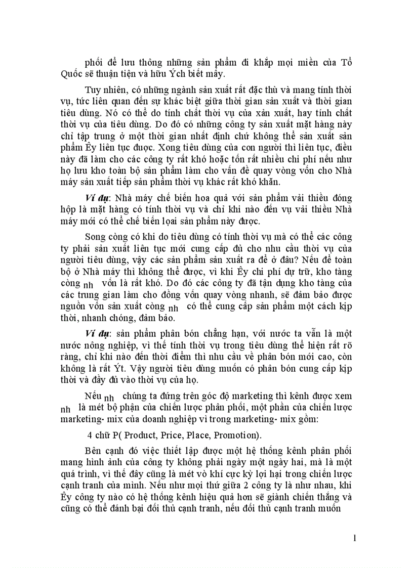 image for page Hoàn thiện hệ thống kênh phân phối của công ty Bia Hà Nội