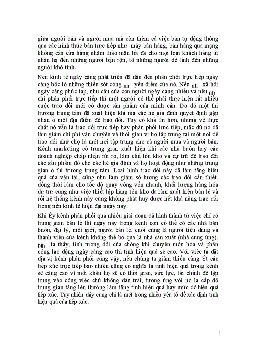 image for page Hoàn thiện hệ thống kênh phân phối của công ty Bia Hà Nội