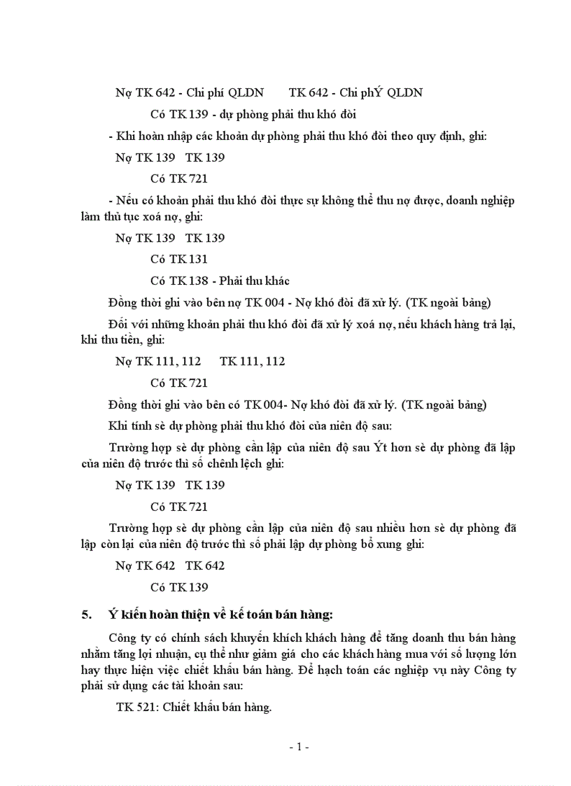 image for page Tổ chức kế toán bán hàng và xác định kết quả tại công ty TNHH Nam Tùng 1