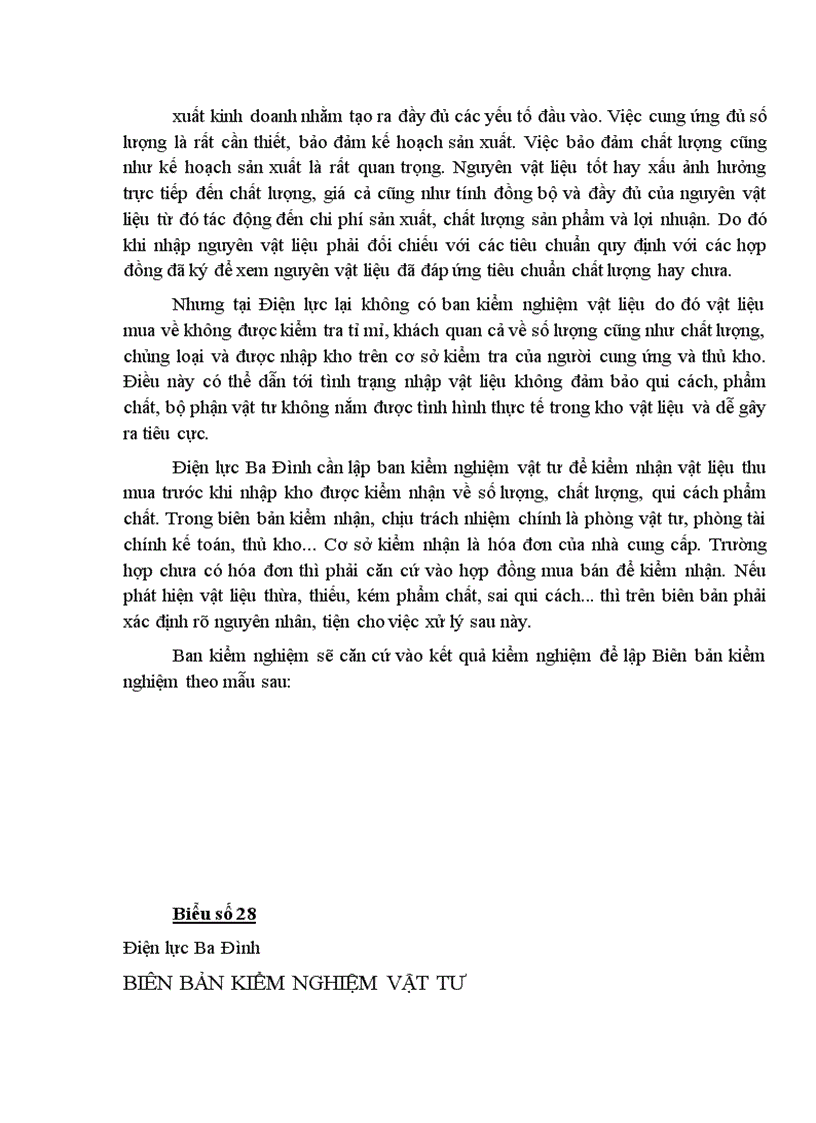 image for page Một số ý kiến đề xuất nhằm hoàn thiện hạch toán kế toán và quản lý nguyên liệu vật liệu tại điện lực Ba Đình Hà Nội 1