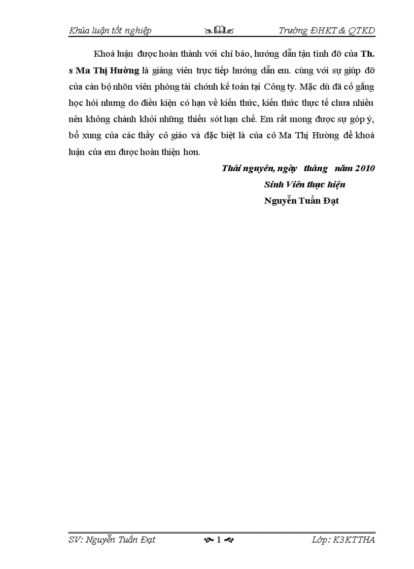 image for page Kế toán tập hợp chi phí sản xuất và tính giá thành sản phẩm tại công ty TNHH Hoàng Mấm