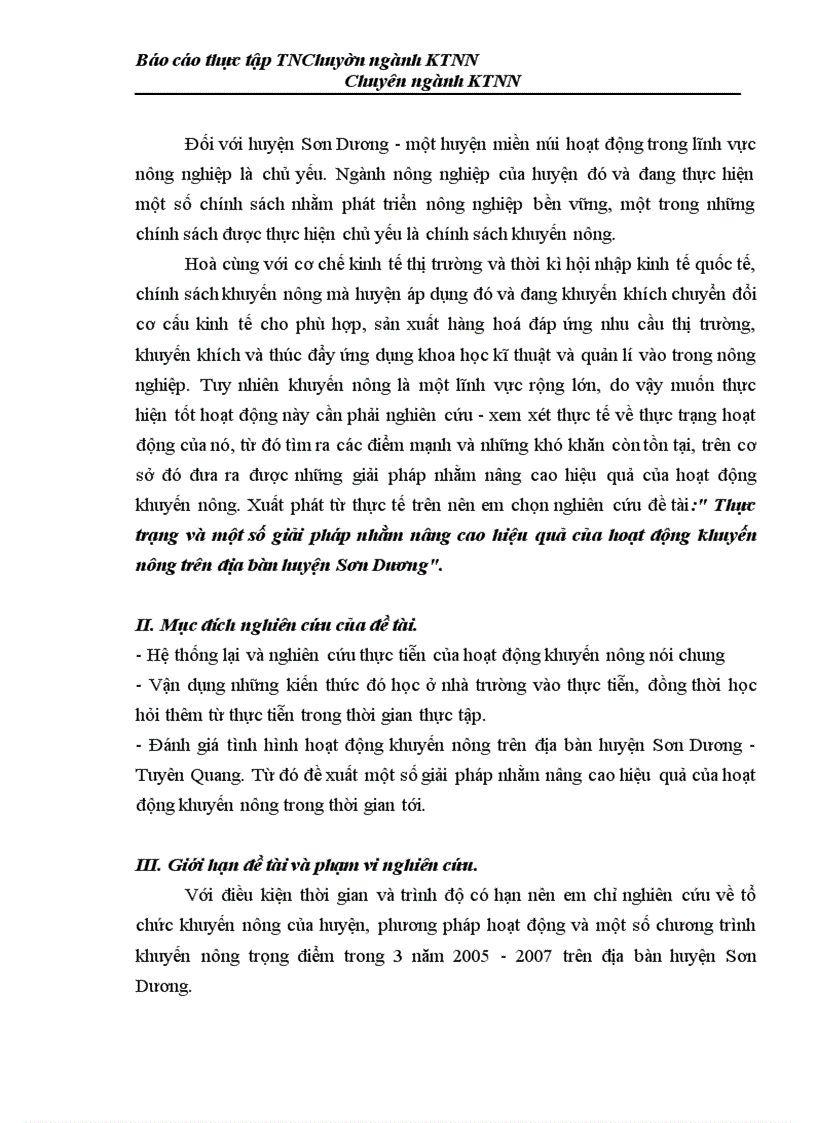 image for page Thực trạng và một số giải pháp nhằm nâng cao hiệu quả của hoạt động khuyến nông trên địa bàn huyện Sơn Dương