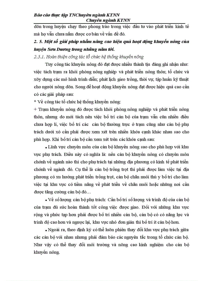 image for page Thực trạng và một số giải pháp nhằm nâng cao hiệu quả của hoạt động khuyến nông trên địa bàn huyện Sơn Dương