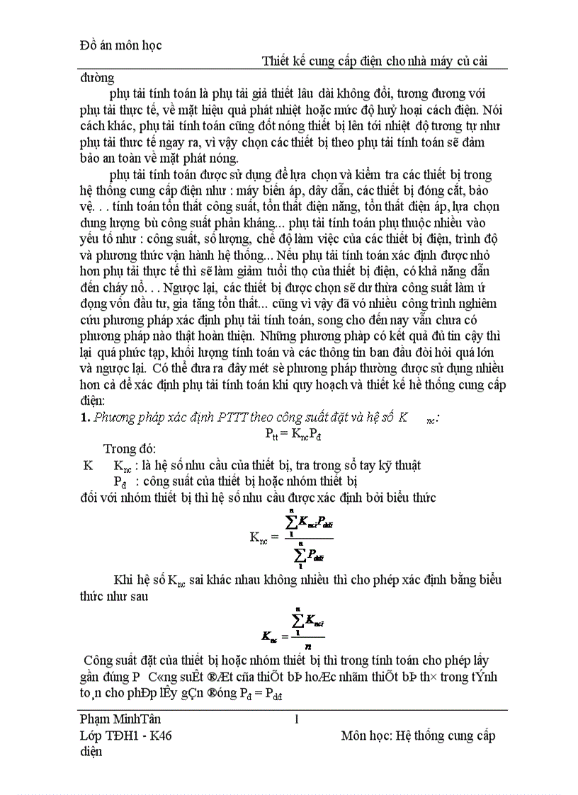 image for page Thiết kế cung cấp điện cho nhà máy củ cải đường 1