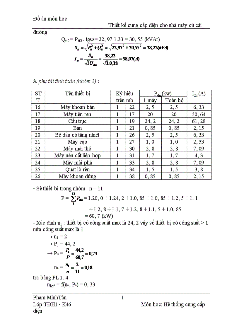 image for page Thiết kế cung cấp điện cho nhà máy củ cải đường 1