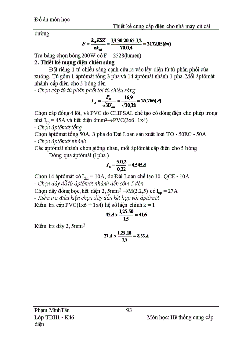 image for page Thiết kế cung cấp điện cho nhà máy củ cải đường 1
