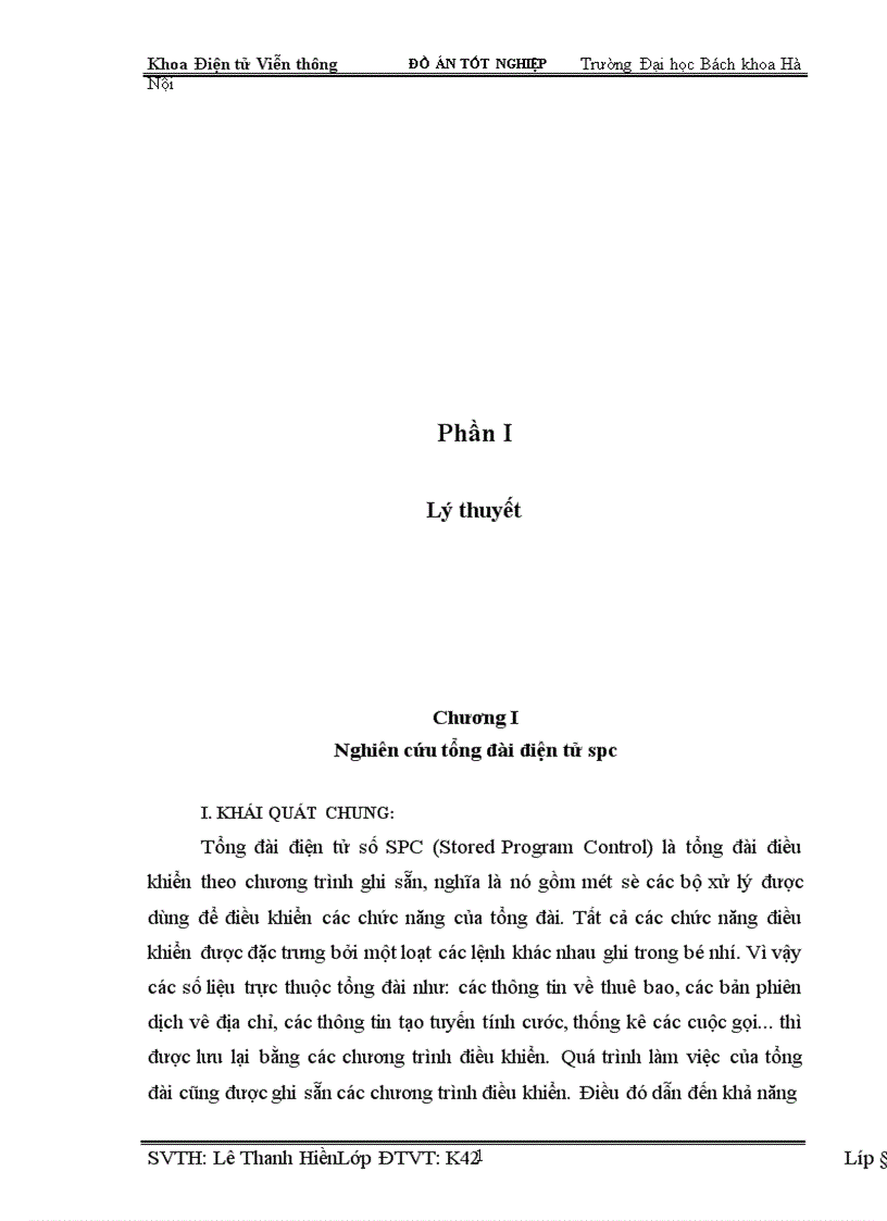 image for page Nghiên cứu tổng đài điện tử SPC