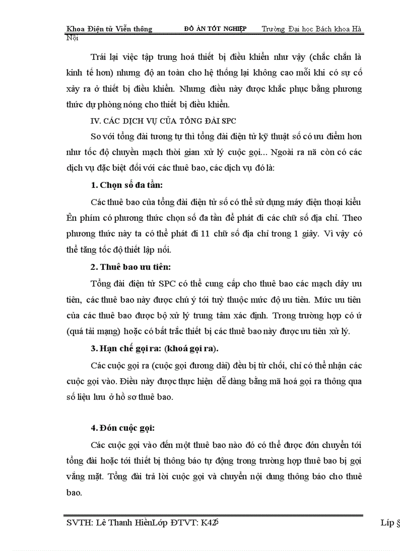 image for page Nghiên cứu tổng đài điện tử SPC