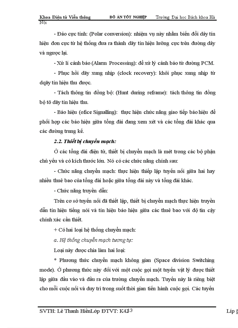image for page Nghiên cứu tổng đài điện tử SPC