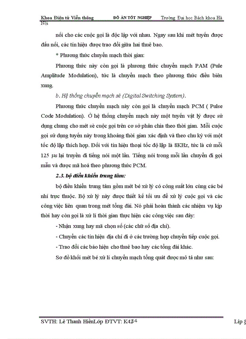 image for page Nghiên cứu tổng đài điện tử SPC