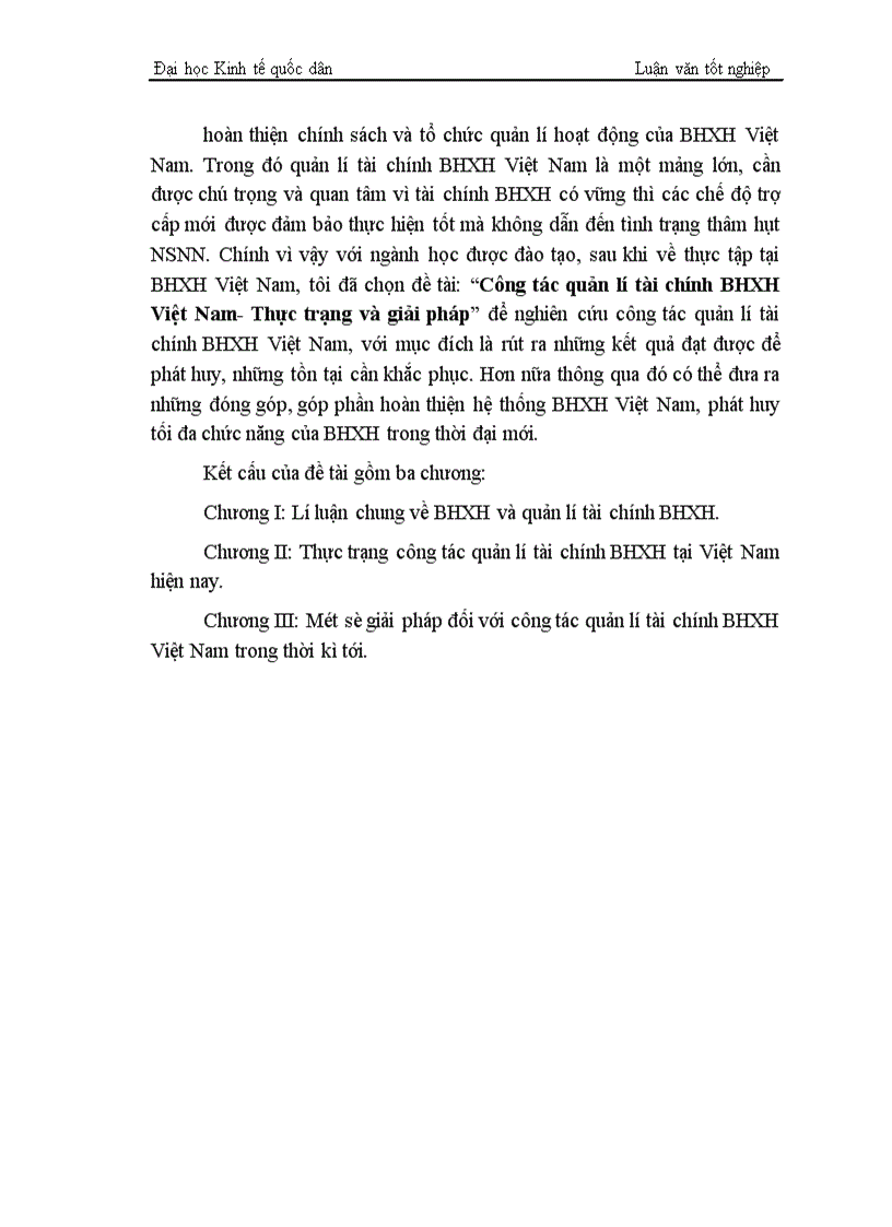 image for page Công tác quản lí tài chính BHXH Việt Nam Thực trạng và giải pháp 1