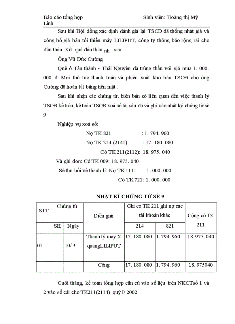 image for page Báo cáo tổng hợp tại công ty cơ khí Quang Trung 1