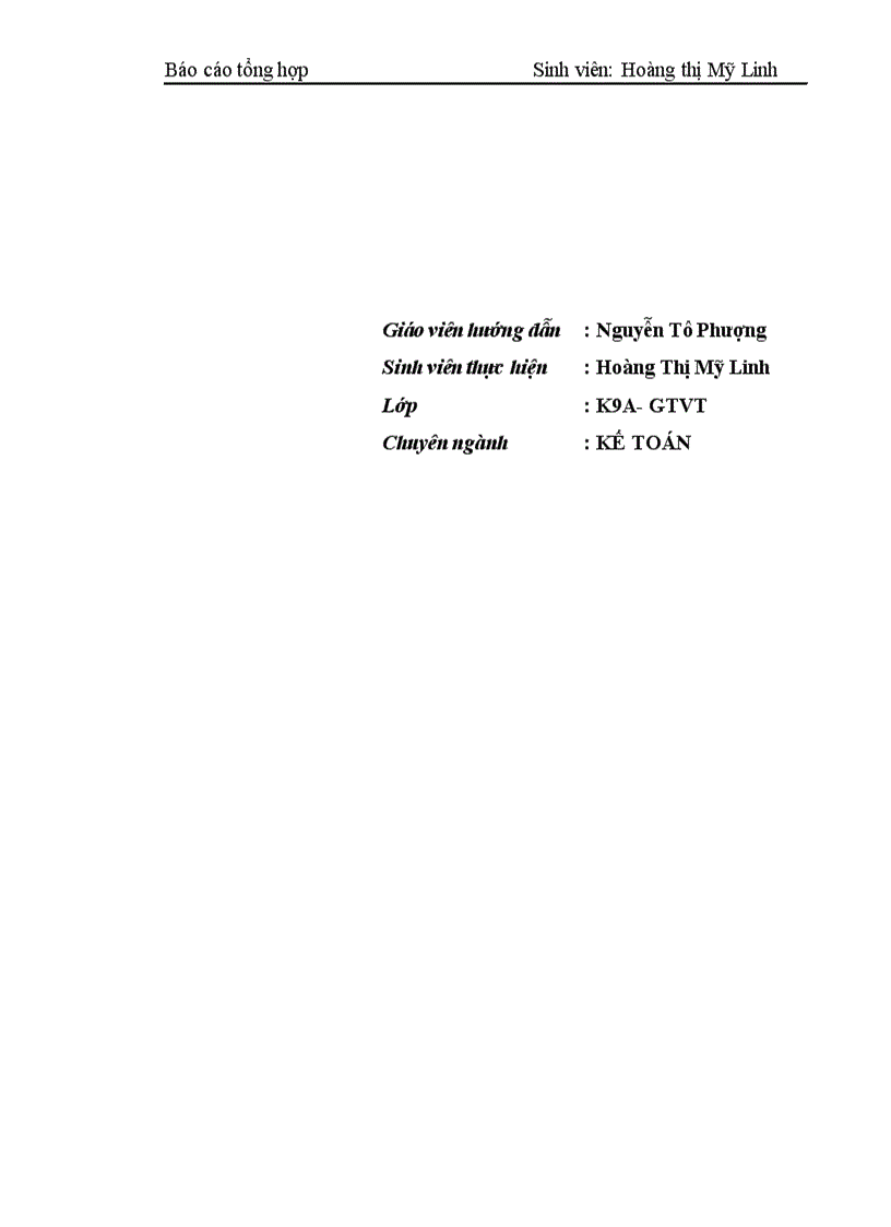 image for page Báo cáo tổng hợp tại công ty cơ khí Quang Trung 1