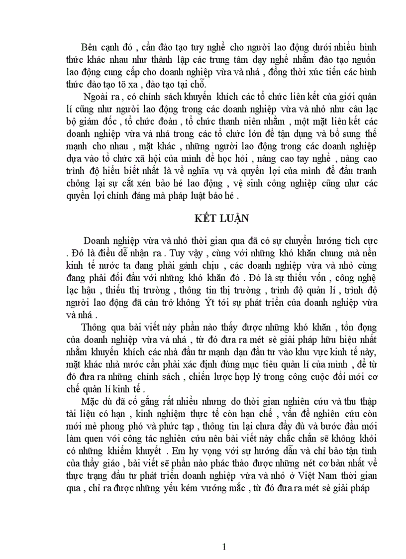 image for page Đổi mới cơ chế chính sách đối với doanh nghiệp vừa và nhỏ nhằm thúc đẩy sự phát triển của chúng ở Việt Nam