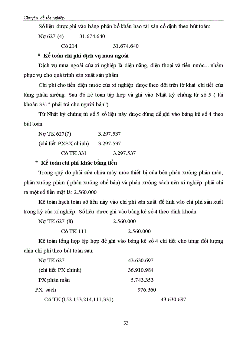 image for page Tổ chức kế toán chi phí sản xuất và tính giá thành sản phẩm 1