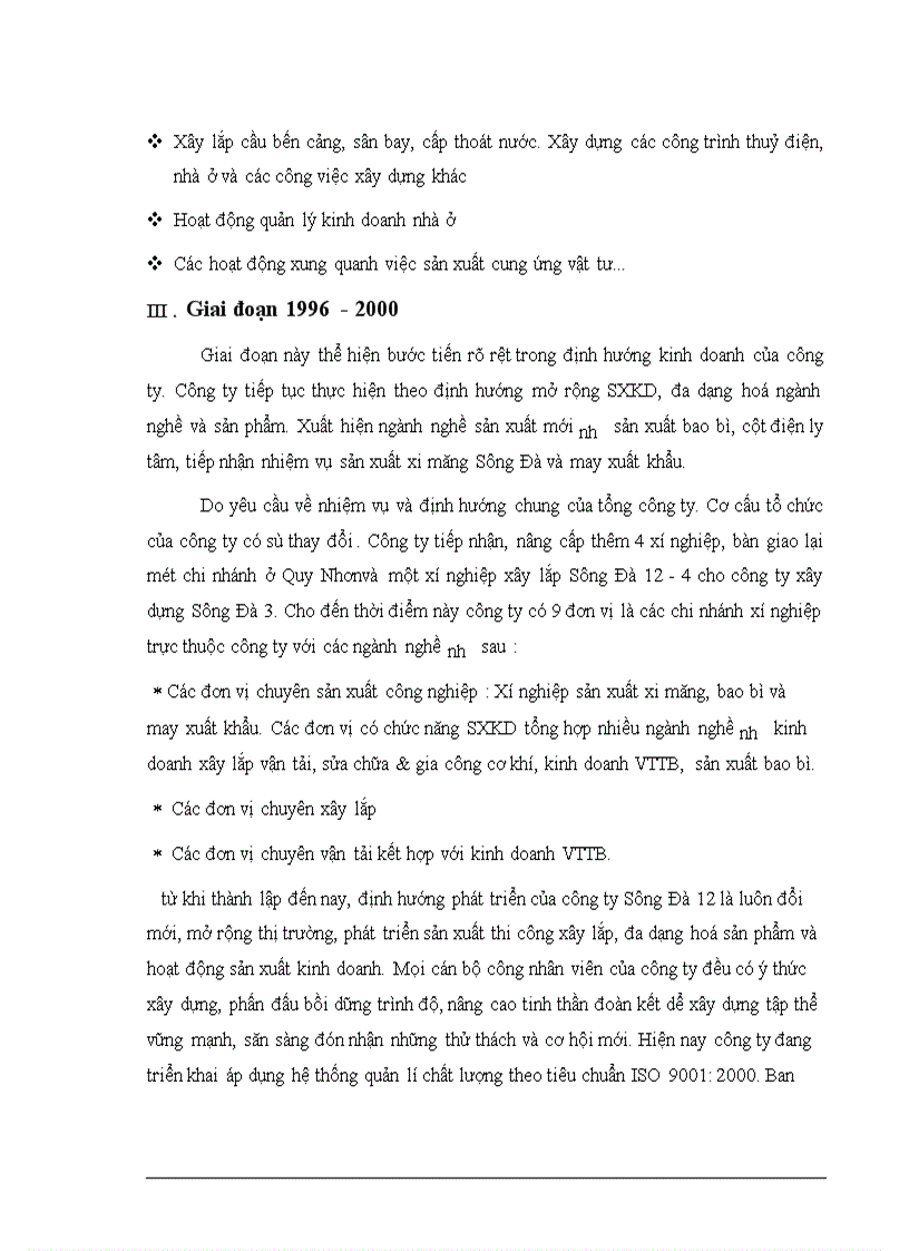 image for page Báo cáo thực tập tổng hợp tại Công ty xây Dựng Sông Đà 12