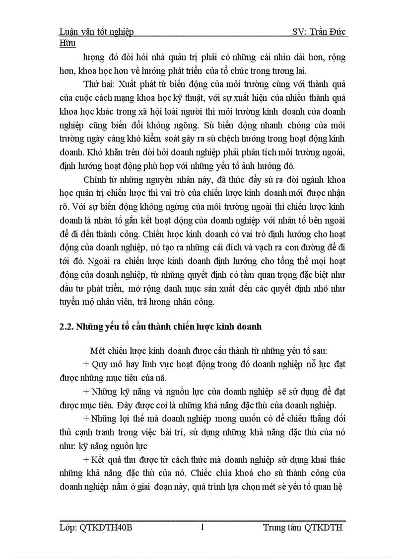 image for page Phương hướng và giải pháp để xây dựng và hoàn thiện chiến lược kinh doanh ở Công ty xây dựng Ngân hàng 1