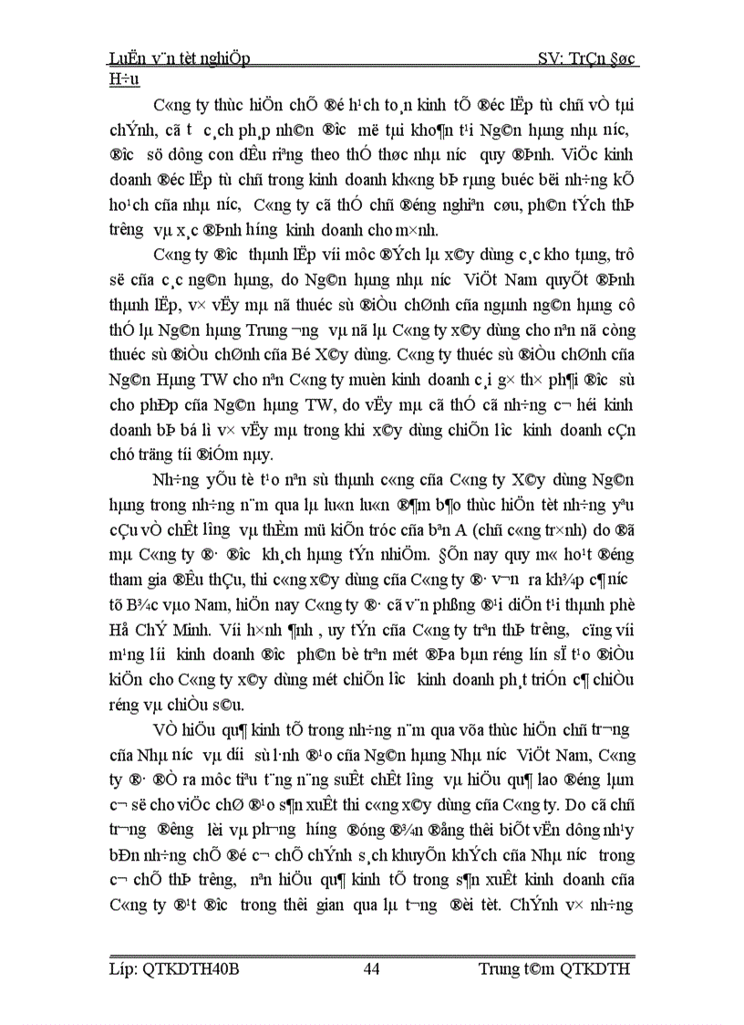 image for page Phương hướng và giải pháp để xây dựng và hoàn thiện chiến lược kinh doanh ở Công ty xây dựng Ngân hàng 1