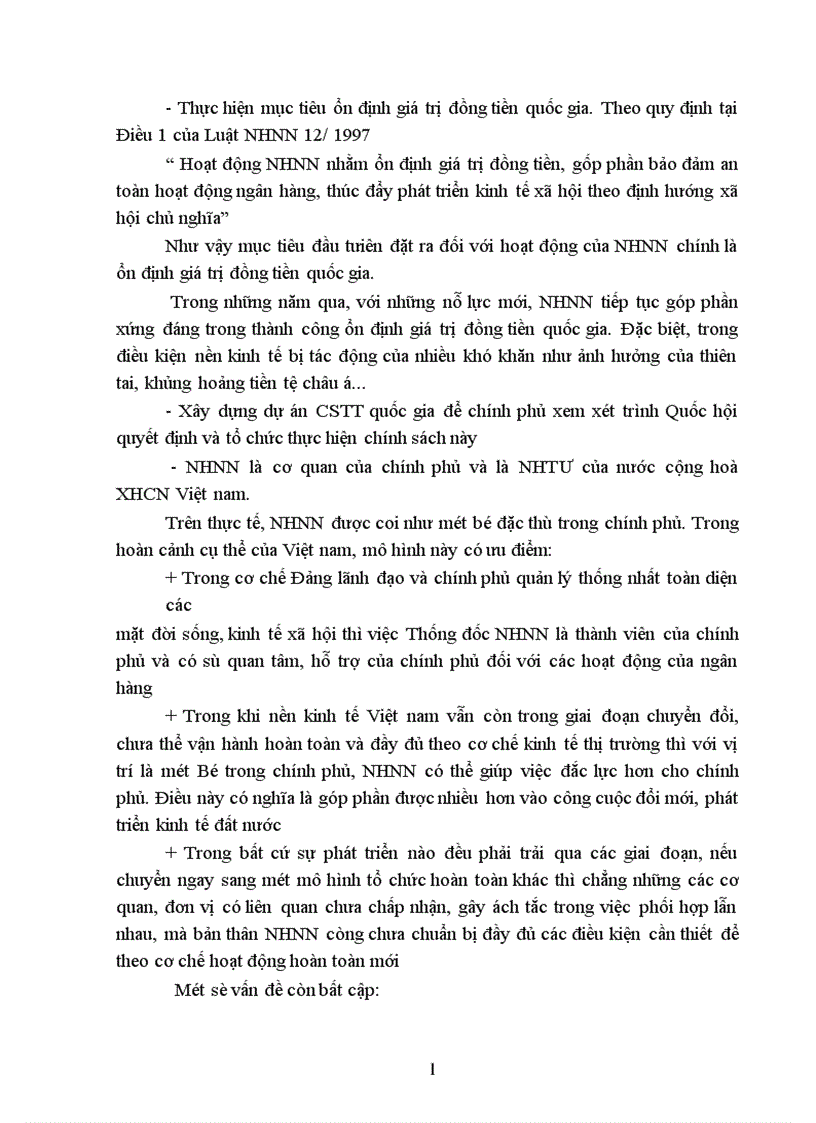 image for page Chính sách tiền tệ thực trạng và giải pháp hoàn thiện CSTT ở Việt Nam 1