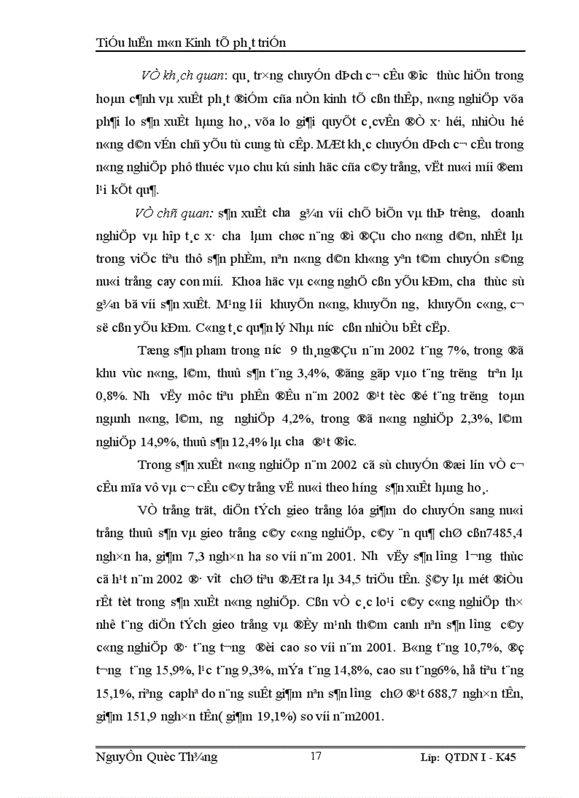 image for page Kế hoạch chuyển dịch cơ cấu ngành nông nghiệp Việt Nam thời kỳ 2001 2005 1