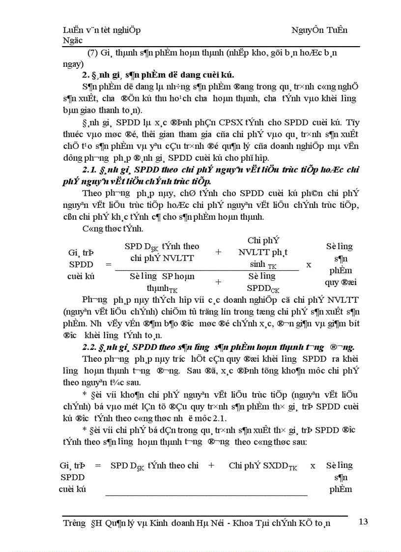 image for page Kế toán tập hợp chi phí sản xuất và tính giá thành sản phẩm tại Công ty Thương mại và Du lịch Hồng Trà 1