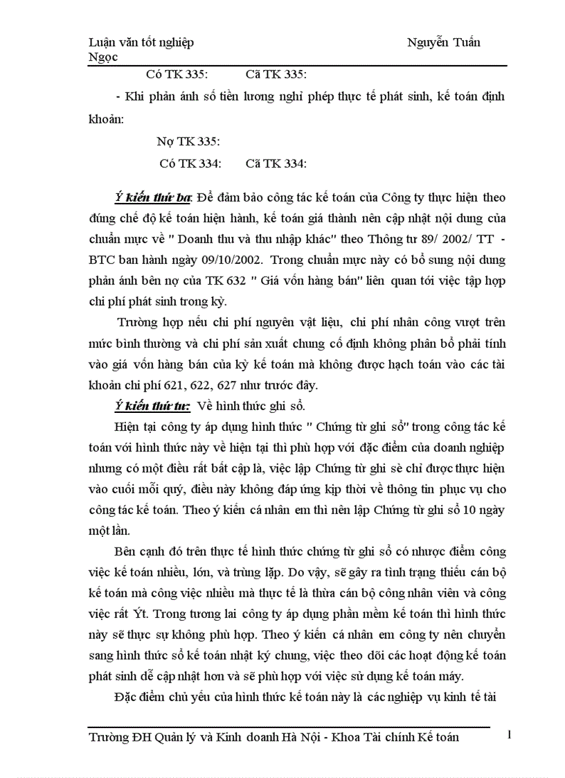 image for page Kế toán tập hợp chi phí sản xuất và tính giá thành sản phẩm tại Công ty Thương mại và Du lịch Hồng Trà 1