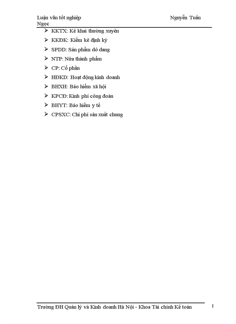 image for page Kế toán tập hợp chi phí sản xuất và tính giá thành sản phẩm tại Công ty Thương mại và Du lịch Hồng Trà 1