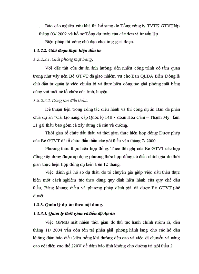 image for page Công tác quản lý dự án tại Ban QLDA Biển Đông 1