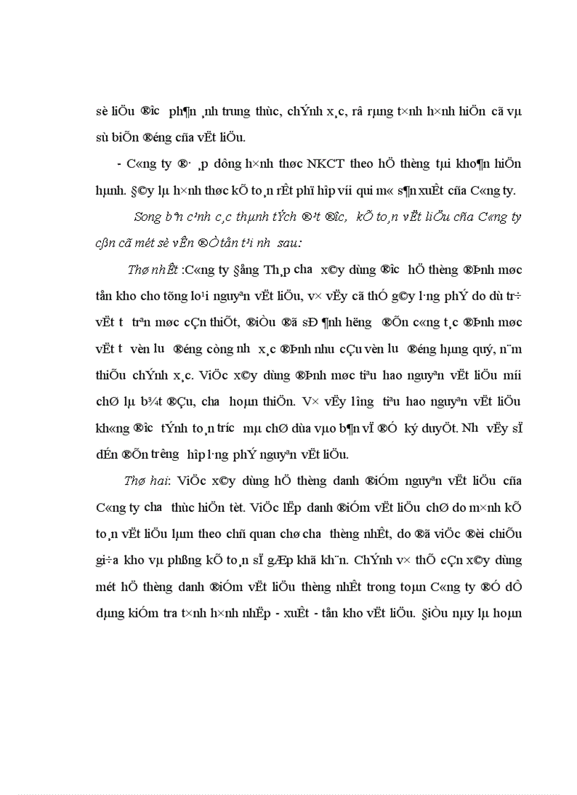 image for page Hoàn thiện công tác kế toán nguyên vật liệu ở Công ty Đồng Tháp 1