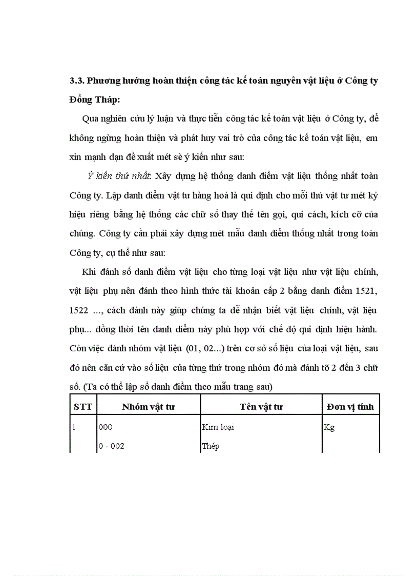 image for page Hoàn thiện công tác kế toán nguyên vật liệu ở Công ty Đồng Tháp 1