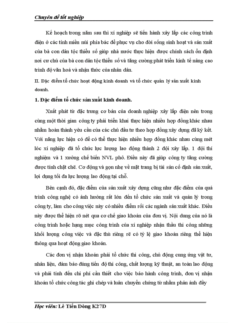 image for page Thực trạng kế toán tập hợp chi phí và tính giá thành sản phẩm của Xí nghiệp lắp máy và xây dựng điện