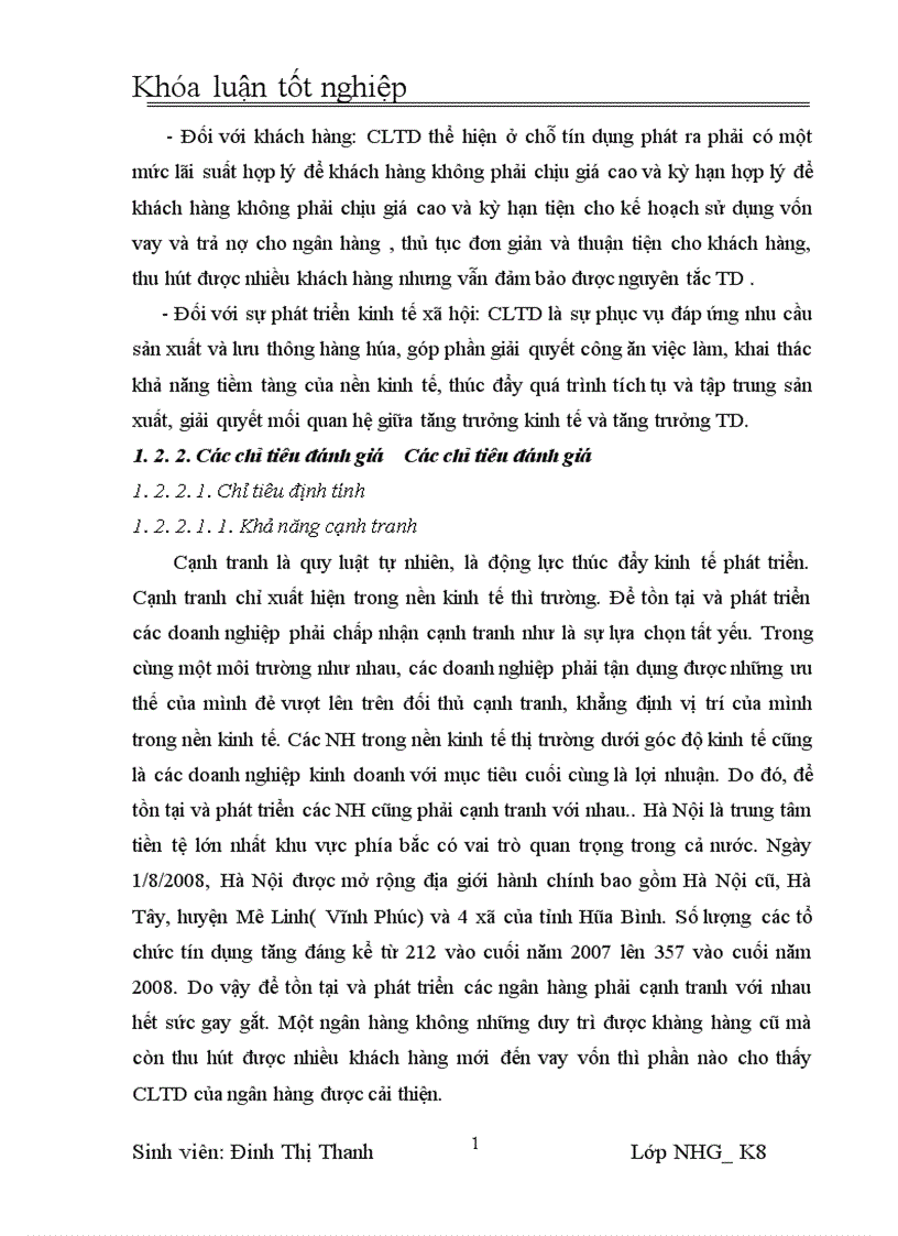 image for page Giải pháp nâng cao CLTD tại NHNo chi nhánh Nam Hà Nội