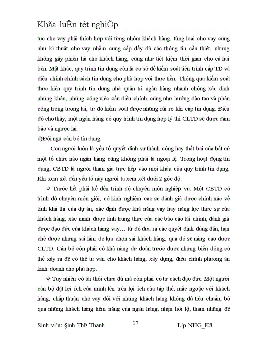 image for page Giải pháp nâng cao CLTD tại NHNo chi nhánh Nam Hà Nội