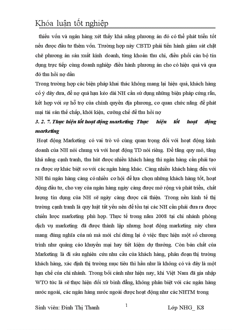 image for page Giải pháp nâng cao CLTD tại NHNo chi nhánh Nam Hà Nội