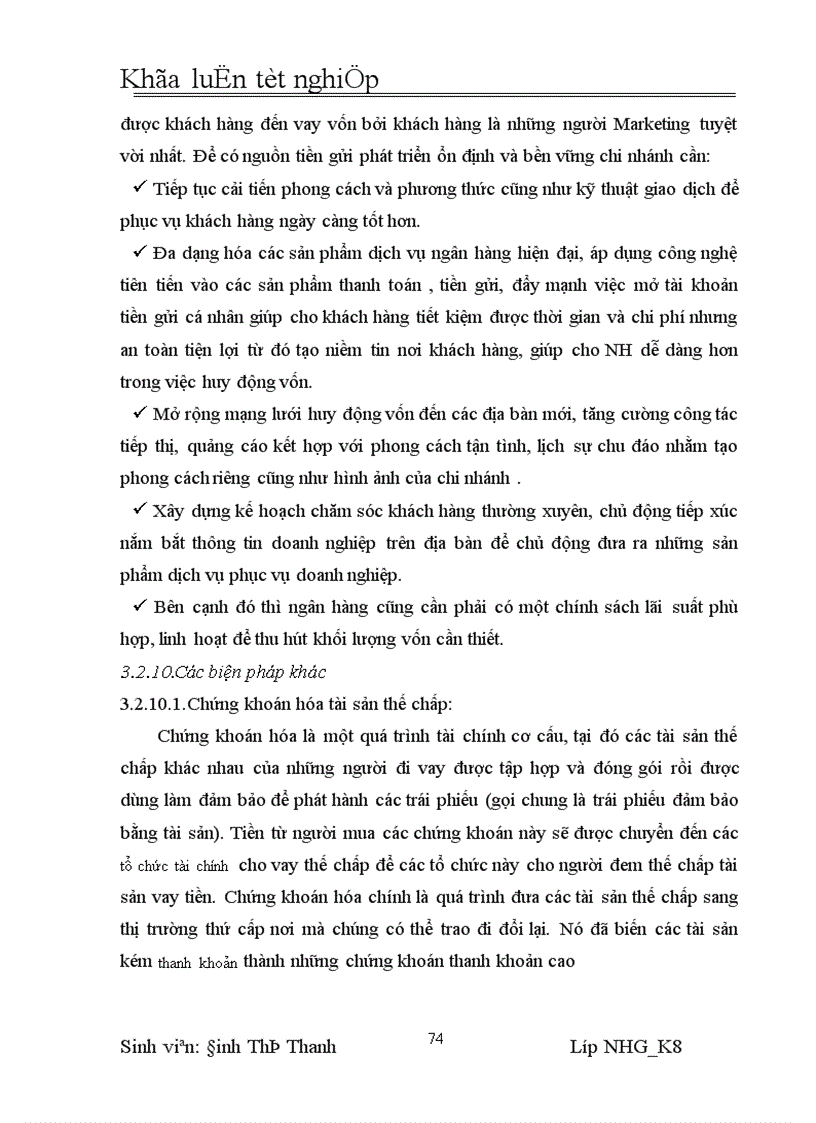 image for page Giải pháp nâng cao CLTD tại NHNo chi nhánh Nam Hà Nội