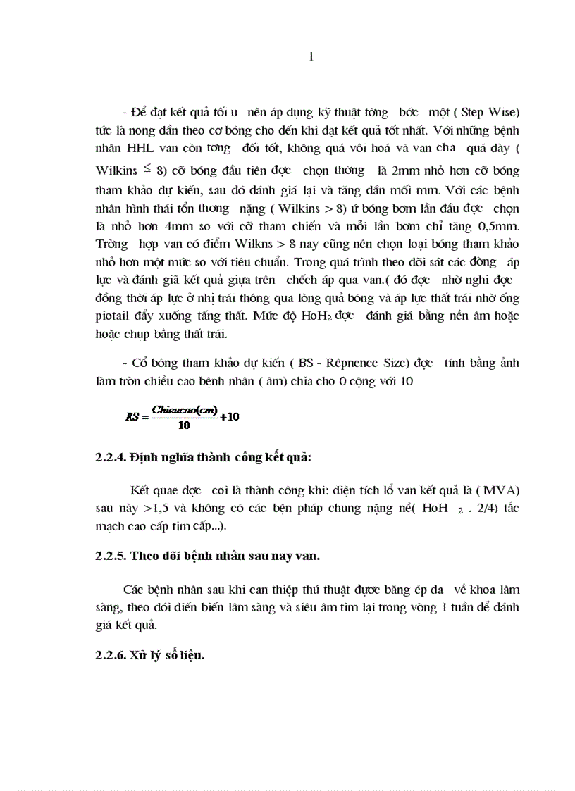 image for page Đánh giá kết quả sớm của kỹ thuật NVHL bằng bóng Inowe trong điều trị bệnh hẹp van hai lá khít ở bệnh nhân có tổn thương van nặng