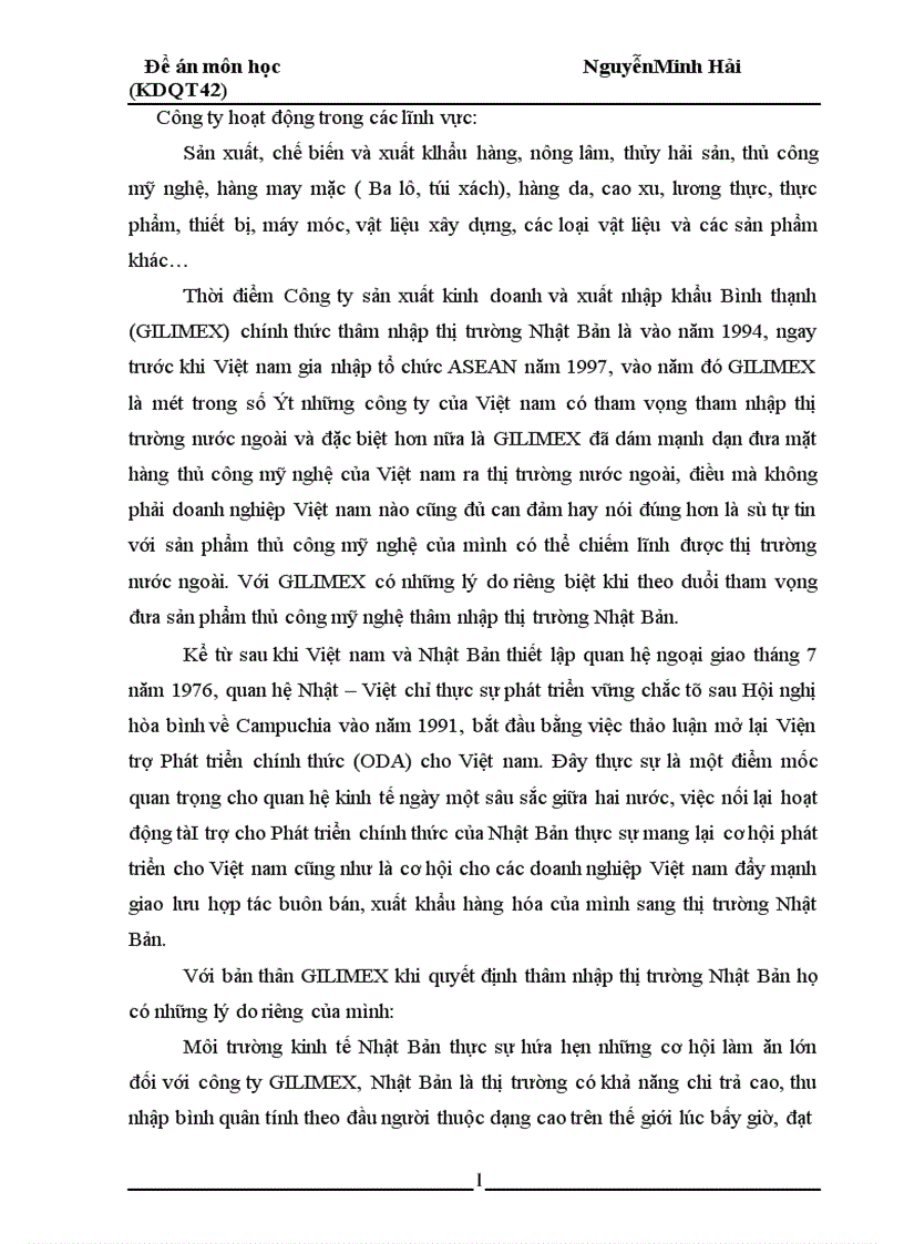 image for page Bài học kinh nghiệm và gợi ý đối với GILIMEX khi thâm nhập vào thị trường Nhật Bản