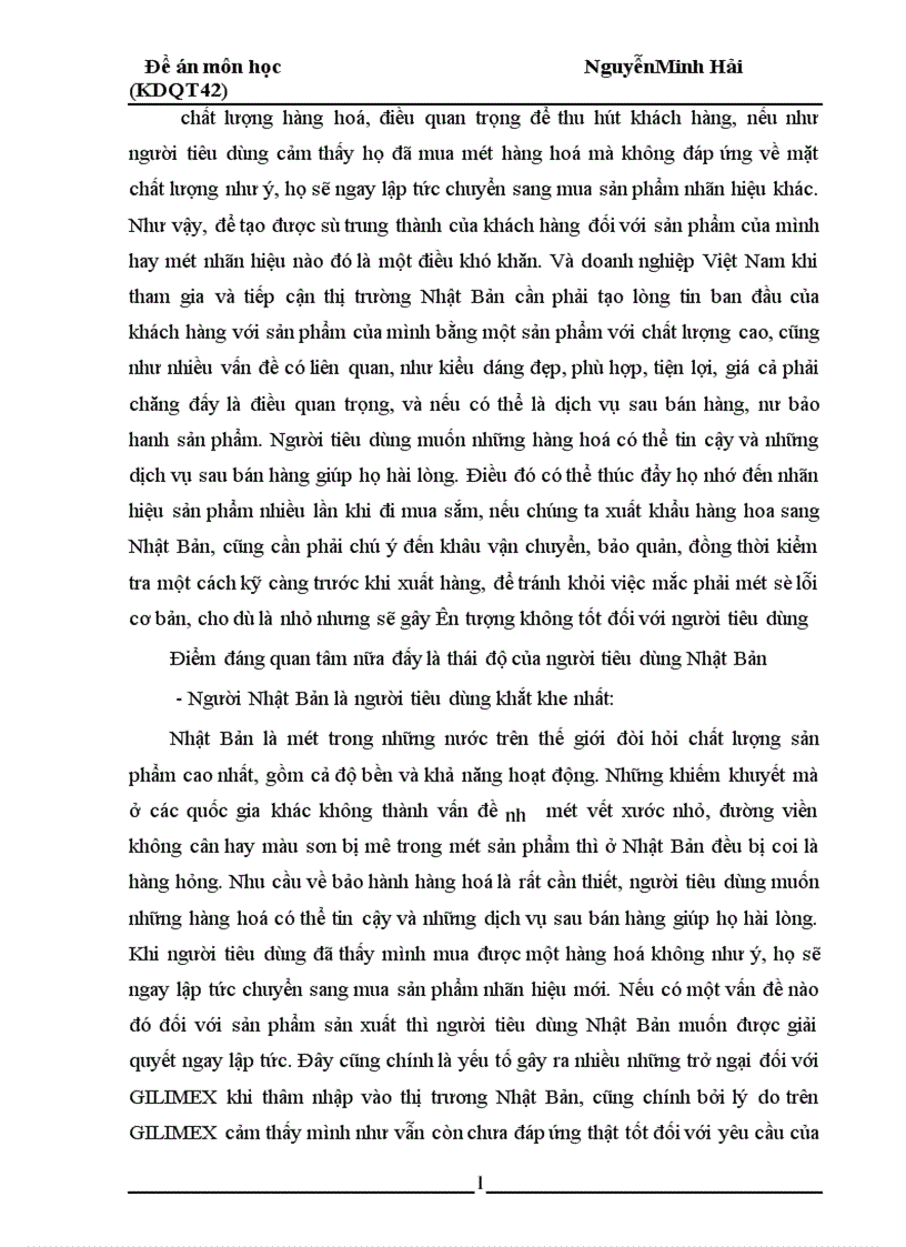 image for page Bài học kinh nghiệm và gợi ý đối với GILIMEX khi thâm nhập vào thị trường Nhật Bản