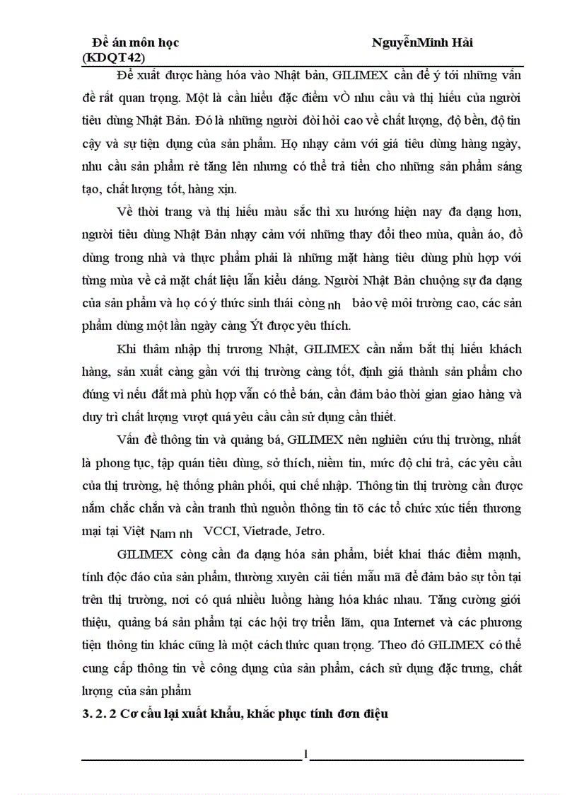 image for page Bài học kinh nghiệm và gợi ý đối với GILIMEX khi thâm nhập vào thị trường Nhật Bản