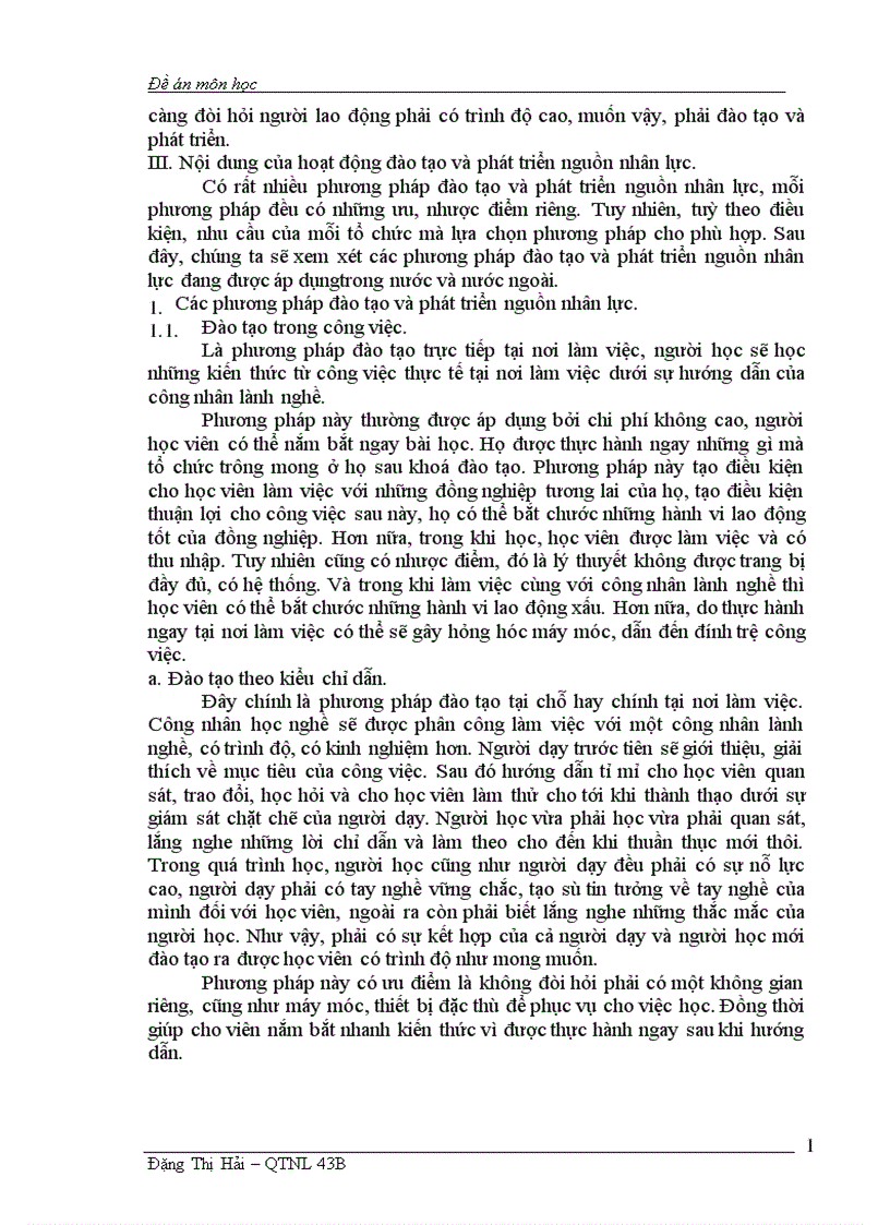 image for page Phân tích thực trạng công tác đào tạo và phát triển cho công nhân sản xuất tại công ty lắp máy số 1 hà nội 1