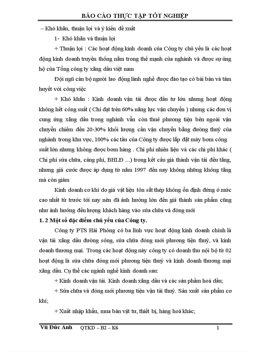 image for page Một số biện pháp giảm chi phí vận tải thuỷ tại công ty cổ phần vận tải và dịch vụ Petrolimex Hải Phòng 1