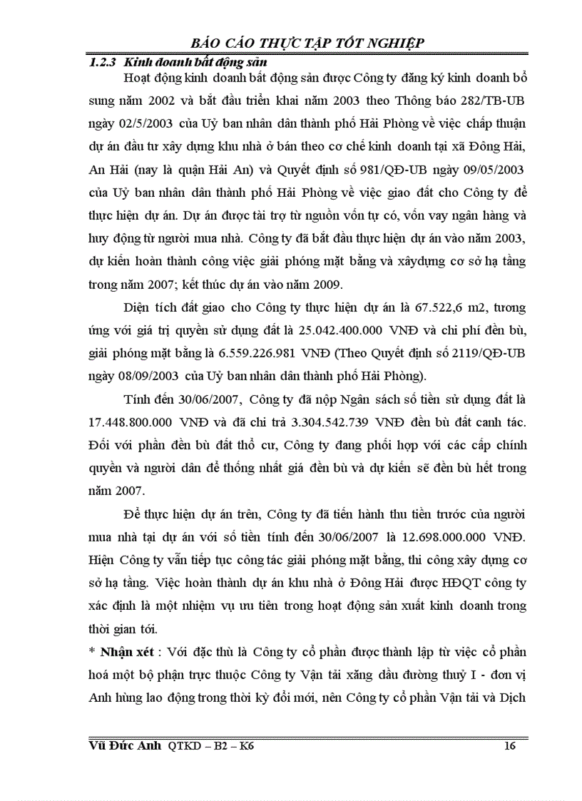 image for page Một số biện pháp giảm chi phí vận tải thuỷ tại công ty cổ phần vận tải và dịch vụ Petrolimex Hải Phòng 1