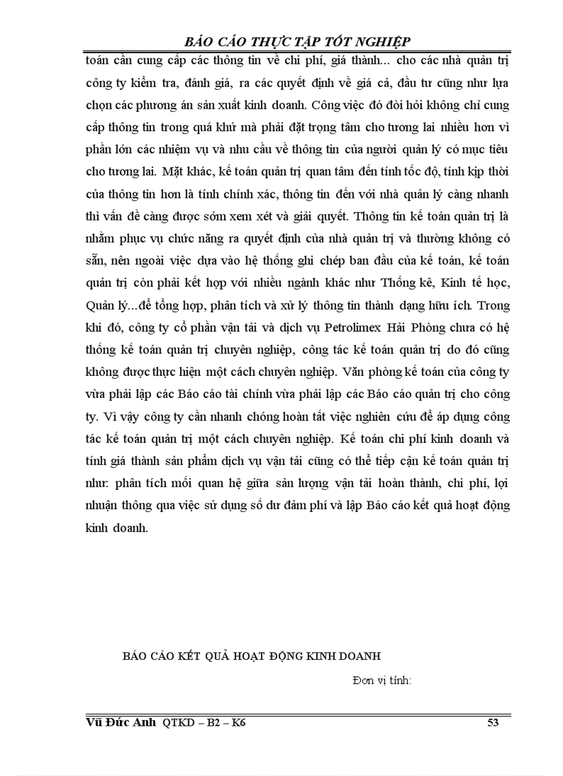 image for page Một số biện pháp giảm chi phí vận tải thuỷ tại công ty cổ phần vận tải và dịch vụ Petrolimex Hải Phòng 1
