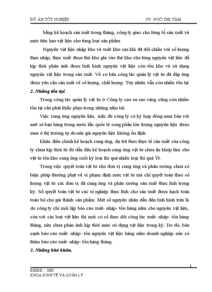 image for page Phân tích tình hình cung ứng dự trữ và sử dụng vật tư và một số biện pháp nâng cao tình hình cung ứng dự trữ và sử dụng vật tư tại Công ty cao su sao vàng 1