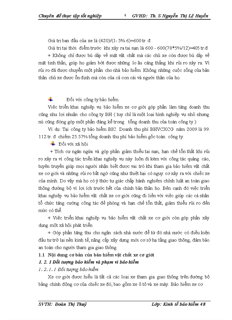 image for page Thực trạng triển khai bảo hiểm vật chất xe tại công ty Bảo hiểm Đầu tư và Phát triển Việt Nam giai đoạn 2006 2009 1